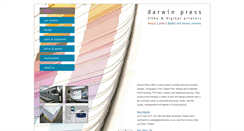 Desktop Screenshot of darwinpress.co.uk